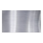Esconda el "falso aluminio de aluminio cepillado " plantilla de tarjeta de negocio