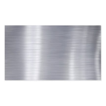 Esconda el "falso aluminio de aluminio cepillado " plantilla de tarjeta de negocio