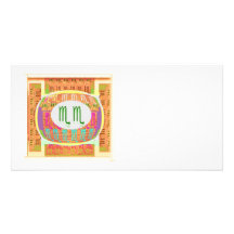 ESCORPIÓN del zodiaco:  Diseños de GOODLUCK Tarjetas Fotográficas Personalizadas