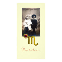 ESCORPIÓN TARJETA CON FOTO PERSONALIZADA