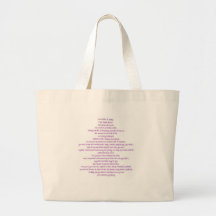 escribimos bolsa lienzo