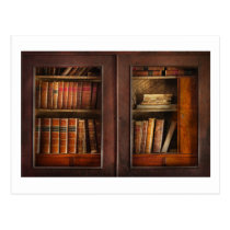 Escritor - libros - el gabinete del libro tarjetas postales
