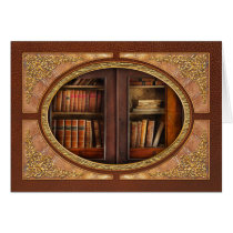 Escritor - libros - el gabinete del libro tarjetas