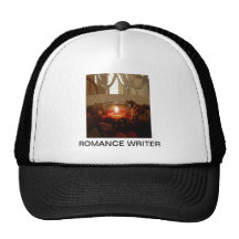 Escritor romántico gorras