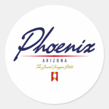 Escritura de Phoenix Pegatina