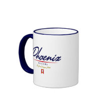 Escritura de Phoenix Tazas De Café
