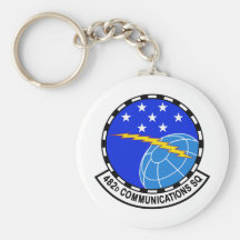 escuadrilla de las comunicaciones 482d llavero personalizado