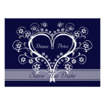 Escuchan mi reserva del corazón las invitaciones d comunicados personalizados