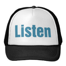 Escuche Gorros Bordados