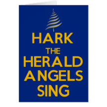 Escuche los ángeles de The Herald cantan - el azul Tarjeta