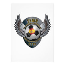 Escudo 2010 del fútbol de España Anuncio Personalizado