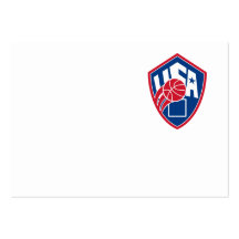Escudo americano de la bola del baloncesto de Esta Plantilla De Tarjeta De Negocio