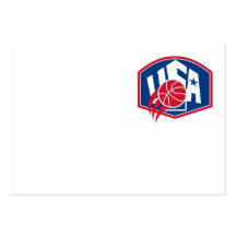 Escudo americano de la bola del baloncesto de Esta Plantillas De Tarjetas De Visita