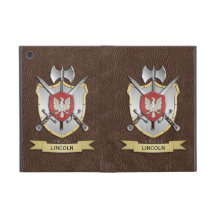 Escudo Brown de la batalla de Eagle iPad Mini Carcasa