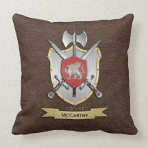 Escudo Brown de la batalla del grifo Cojines
