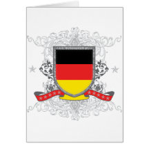 Escudo de Alemania Felicitación