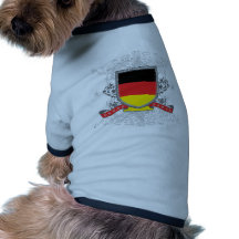 Escudo de Alemania Ropa De Perro