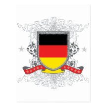 Escudo de Alemania Tarjetas Postales