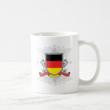Escudo de Alemania Taza De Café