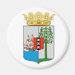 Escudo de armas CW de Curaçao Imanes De Nevera