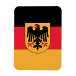 Escudo de armas de Alemania Imanes Rectangulares
