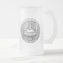 Escudo de armas de American Samoa Tazas De Café