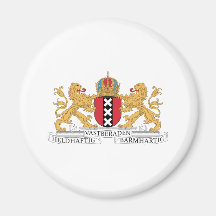 Escudo de armas de Amsterdam Imán