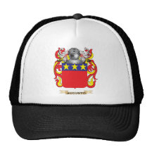 Escudo de armas de Augusto (escudo de la familia) Gorros Bordados