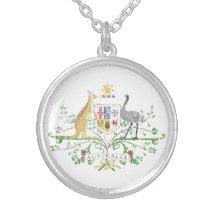 Escudo de armas de Australia Collares Personalizados