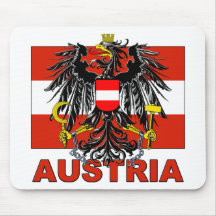 Escudo de armas de Austria Alfombrilla De Ratón