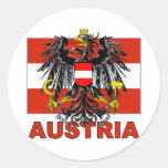 Escudo de armas de Austria Etiqueta