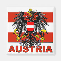 Escudo de armas de Austria Imán Para Frigorífico