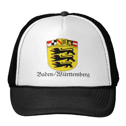 Escudo de armas de Baden-wurttemberg Wappen Gorros Bordados