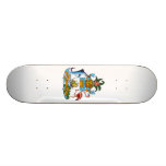 Escudo de armas de Bahamas Patineta Personalizada