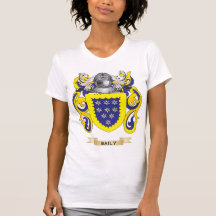 Escudo de armas de Baily (escudo de la familia) Camiseta