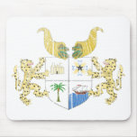 Escudo de armas de Benin Tapete De Ratón
