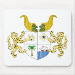 Escudo de armas de Benin Tapete De Raton