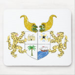 Escudo de armas de Benin Tapete De Ratones