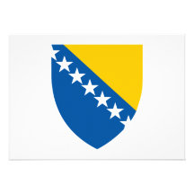 Escudo de armas de Bosnia y Herzegovina Anuncio Personalizado