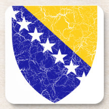 Escudo de armas de Bosnia y Herzegovina Posavasos