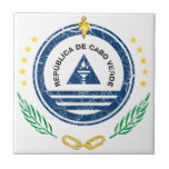 Escudo de armas de Cabo Verde Azulejo
