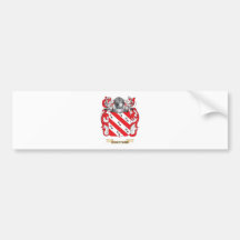 Escudo de armas de Chastang Etiqueta De Parachoque