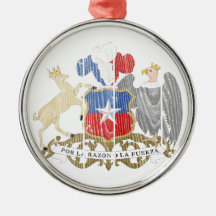 Escudo de armas de Chile Adorno De Navidad