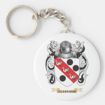 Escudo de armas de Clarkson Llaveros