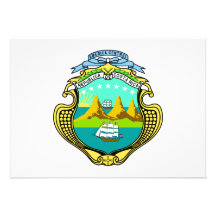 Escudo de armas de Costa Rica Anuncio