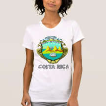 Escudo de armas de Costa Rica Camiseta