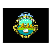 Escudo de armas de Costa Rica Postal