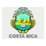 Escudo de armas de Costa Rica Postales