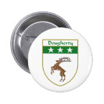 Escudo de armas de Dougherty/escudo de la familia Pins