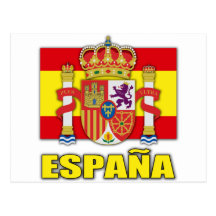 Escudo de armas de España Tarjetas Postales